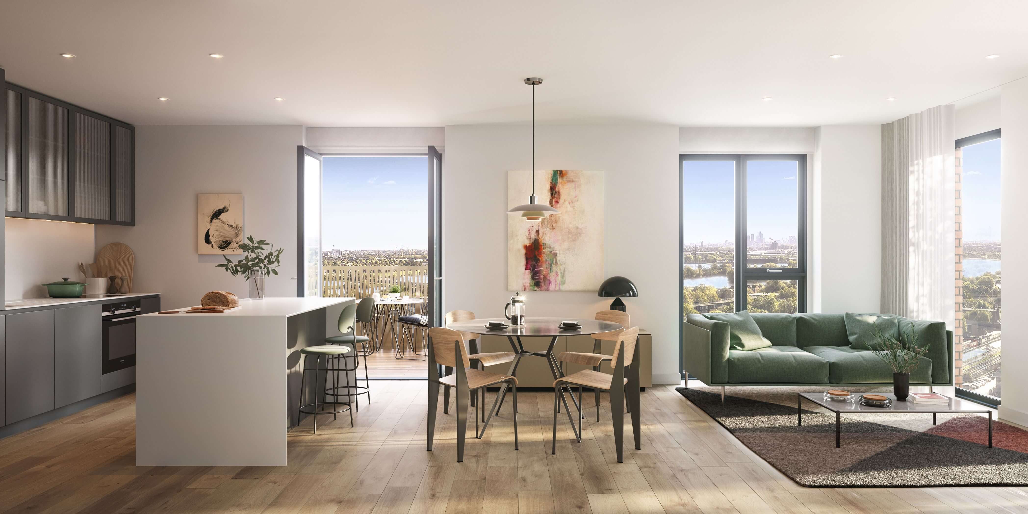 1 Ashley Road Heart of Hale, Tottenham Hale, N17 New build homes